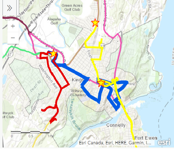 Proposed Kingston Service Map