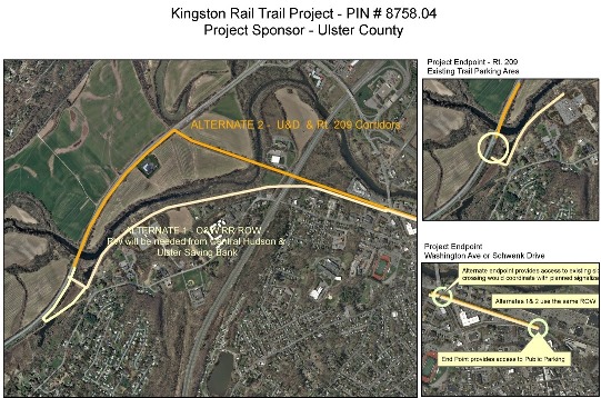 Kingston Point Rail Trail, New York Trails