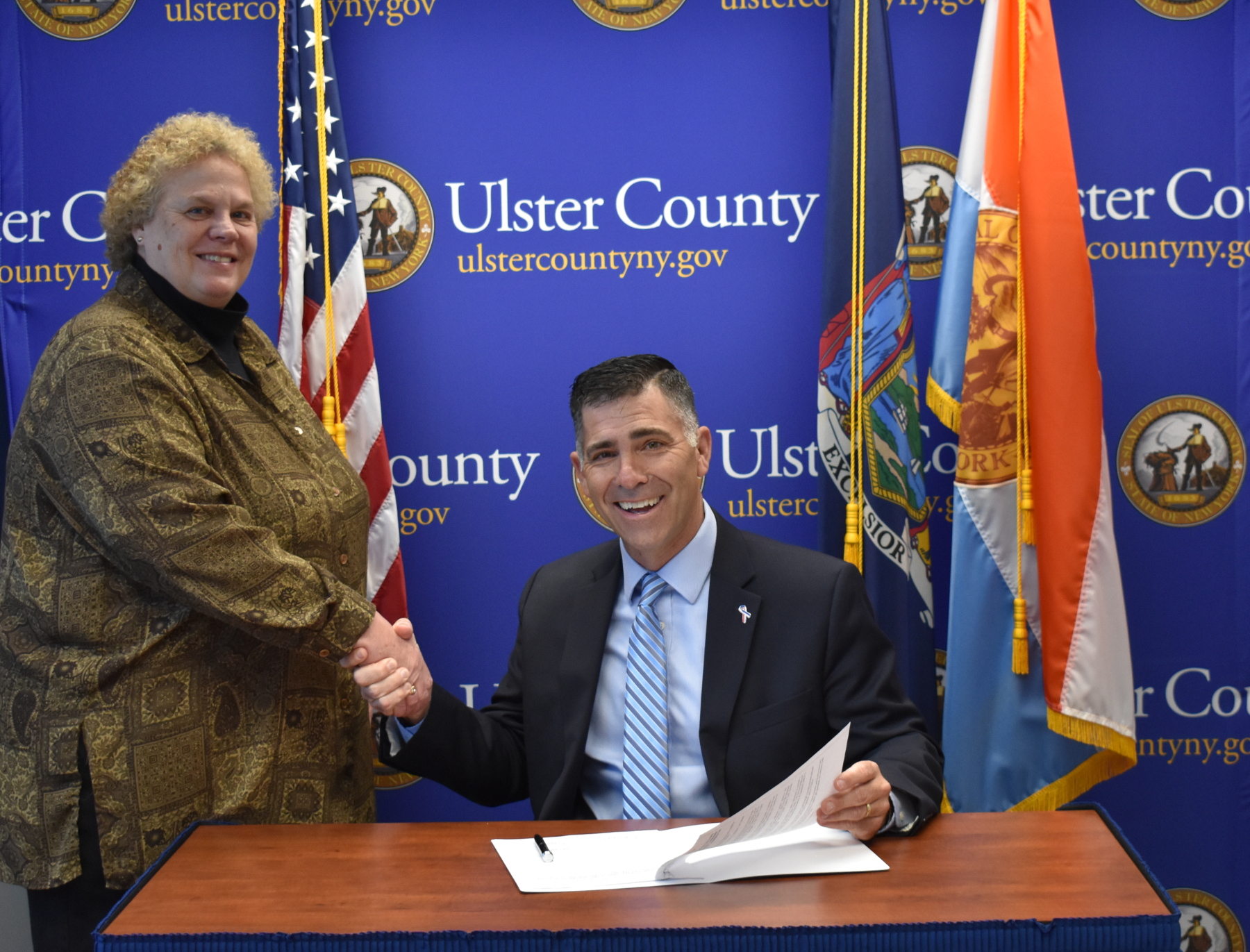County Executive Mike Hein And The Ulster County Civil Service