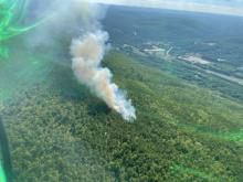 The Napanoch Point Fire on August 29th, 2022